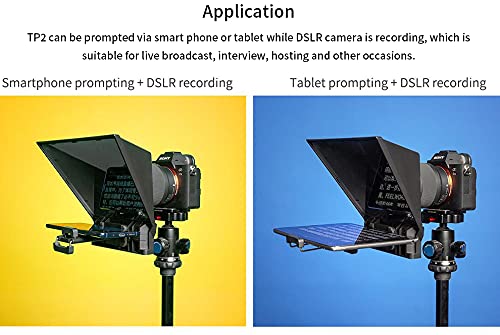 Amazon | FEELWORLD TP2A ポータブル 8インチ テレプロンプター 8